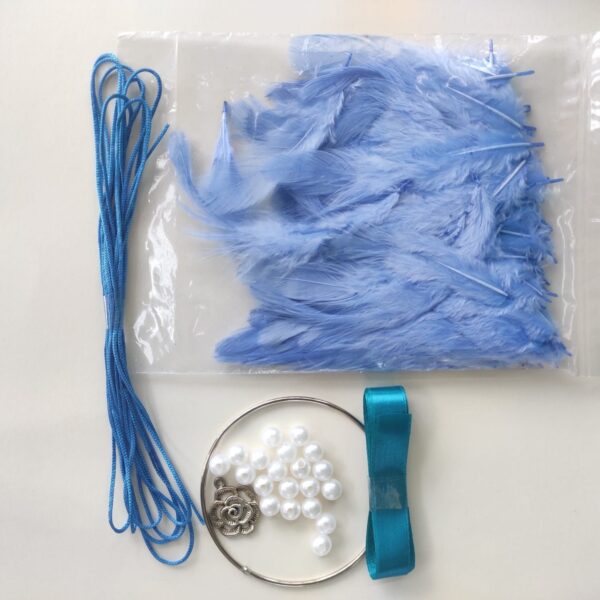 Dreamcatcher DIY Kit - Light Blue